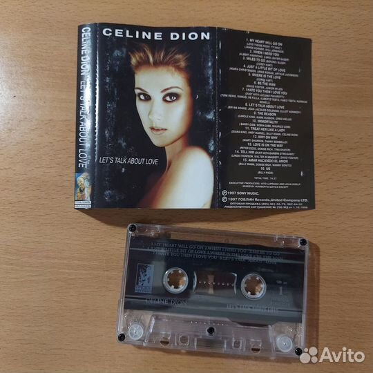 Аудио кассета Celine Dion - Let's Talk About Love
