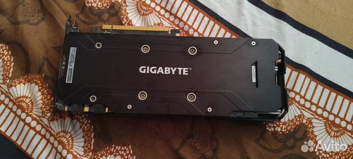 Видеокарта gtx 1070 ti gigabyte 16gb
