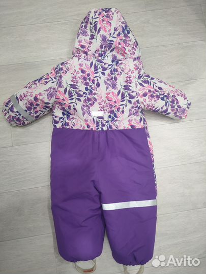 Зимний комбинезон 86 размер и шапка со снудом