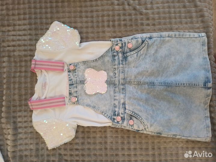 Сарафан и джинсовка 116