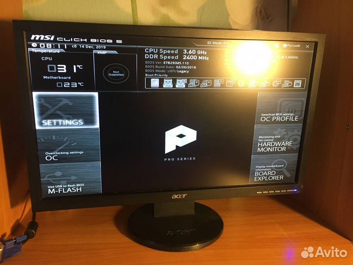 Монитор Acer v203HL