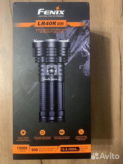 Фонарь fenix LR40R V2.0