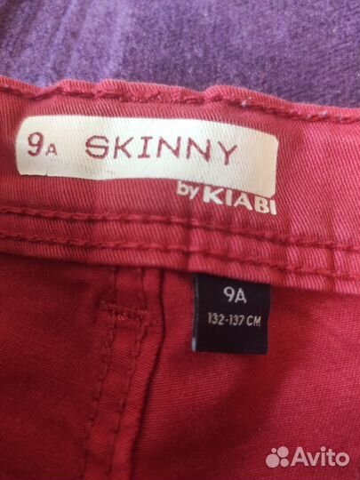 Джинсы skinny Kiabi 134