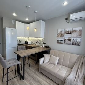1-к. квартира, 38 м², 2 кровати