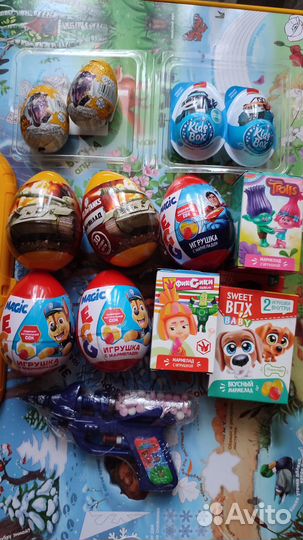 Новые Sweetbox Свитбоксы/ шоколадные яйца/игрушки