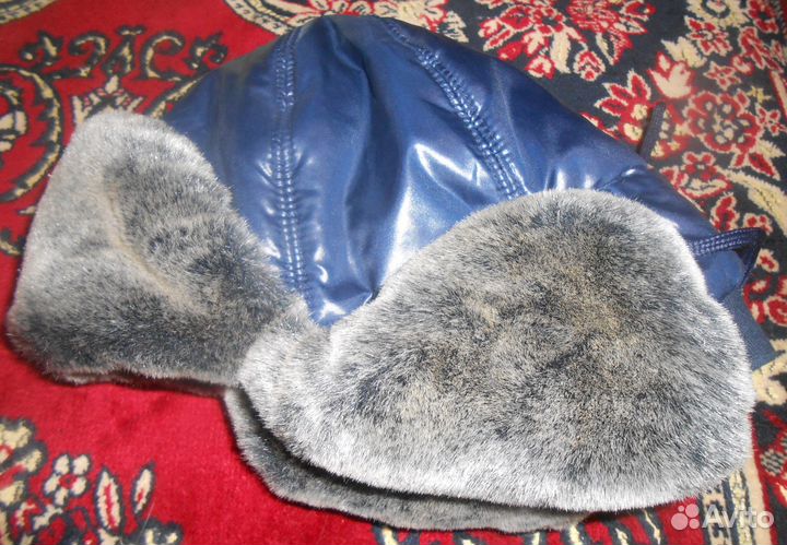 Шапка зимняя детская ушанка Б/у хор.сост