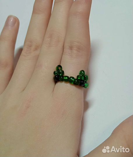 Кольца из бисера