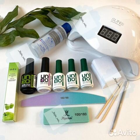 Набор для маникюра с проф материалами