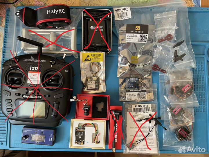 Пульт RadioMaster TX12, elrs, комплект для коптера