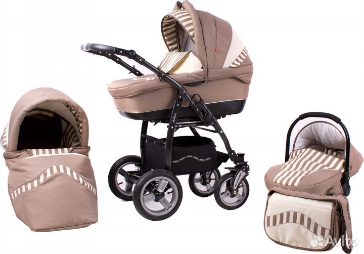 Коляска 3 в 1 Adbor Zippy Marsel