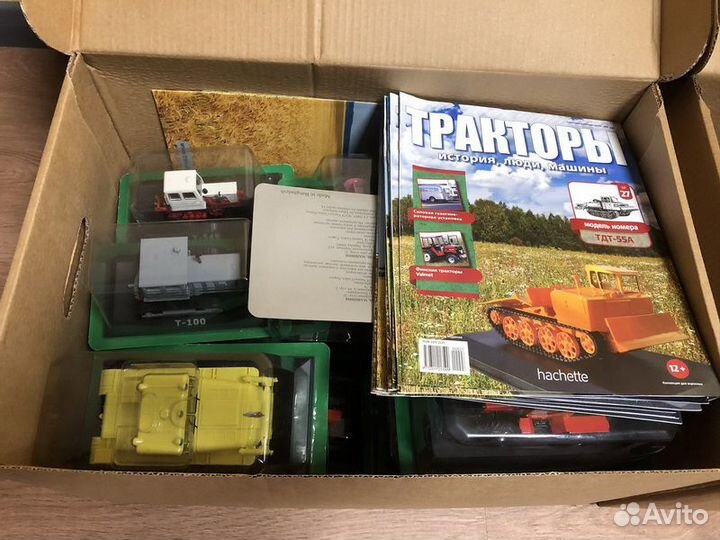 Модели Тракторы от Ашет