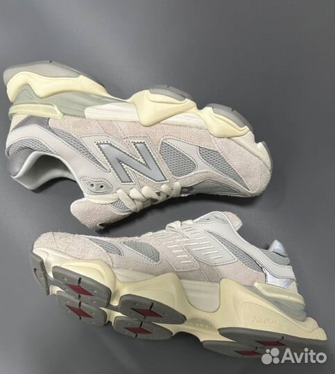 Кроссовки New Balance 9060, Gray Beige Люкс