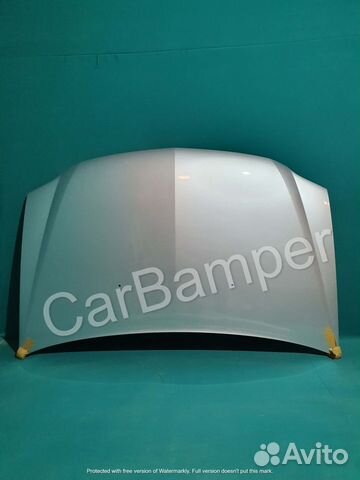 Капот Лада Ларгус цвет серебристый