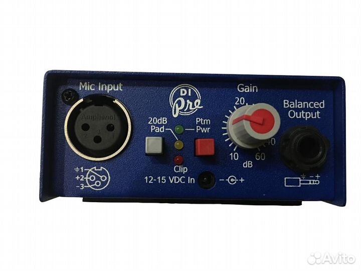 Микрофонный предусилитель ARX DI PRE DUO