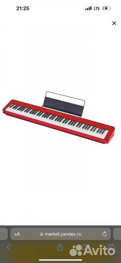 Электронное пианино casion privia 88 клавиш