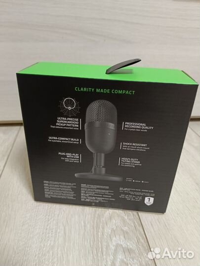 Микрофон Razer Seiren Mini, Black