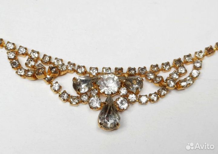 Колье бижутерия Чехословакия