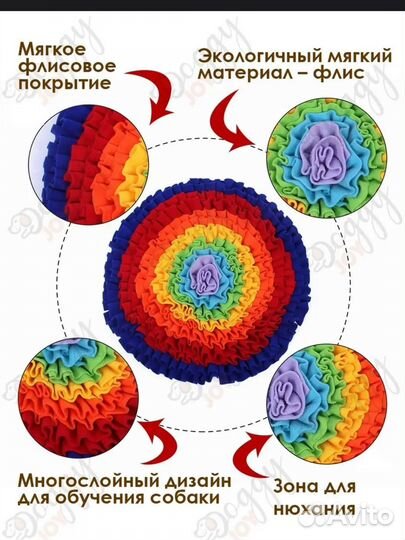 Нюхательный коврик для собак