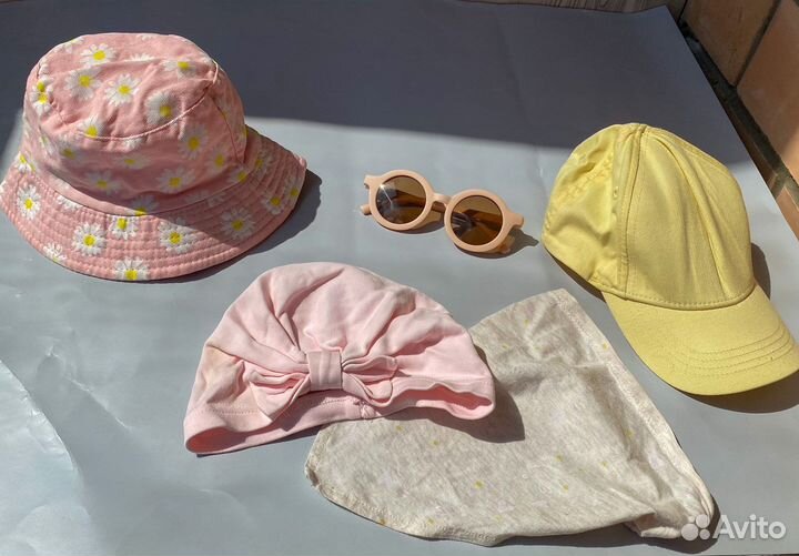 Панамка для девочки пакетом 1-2 года