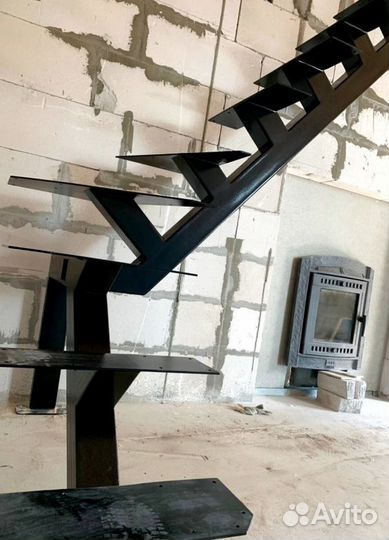 Перила для лестниц кованные