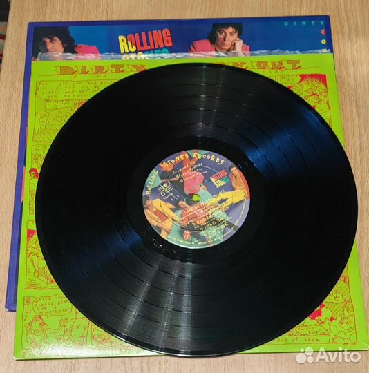 Винил Rolling Stones1986 Dirty Work (USA) Оригинал