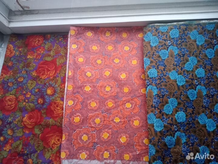 Ткань хлопок, фланель, вельвет (ссср)