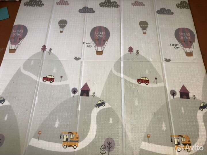 Развивающий детский коврик для ползания