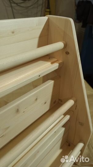 Детская полка для книг Монтессори