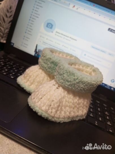 Пинетки теплые