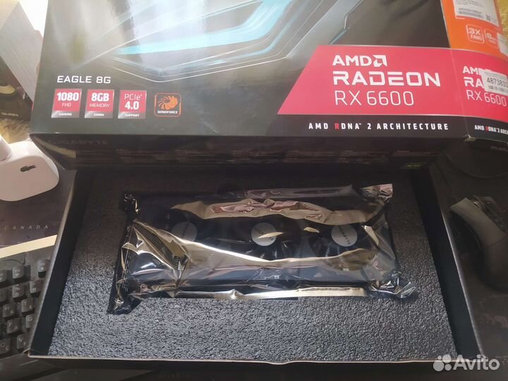 Видеокарта rx6600