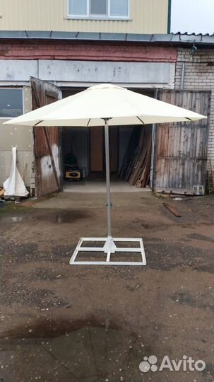 Зонт пляжный большой. Зонт торговый 2х2, 3х3 м