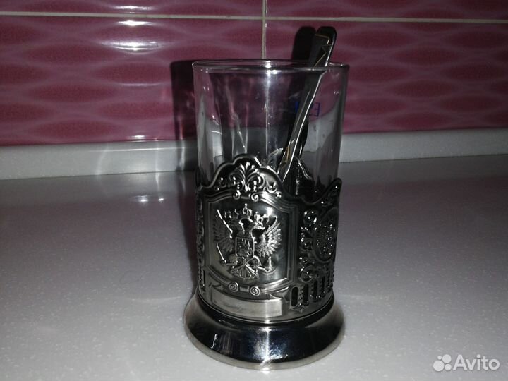 Подстаканник, стакан СССР