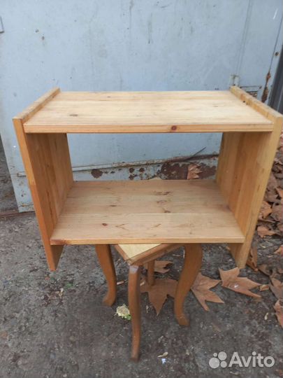 Подставка под системный блок деревянная