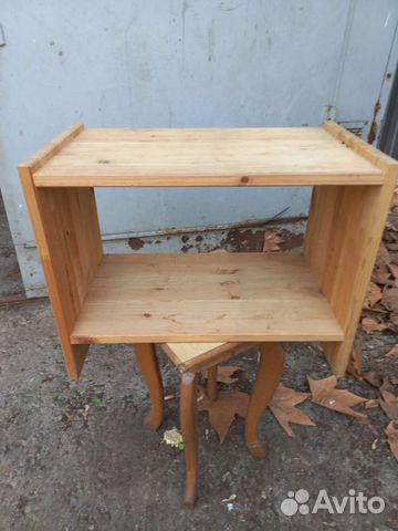 Подставка под системный блок деревянная