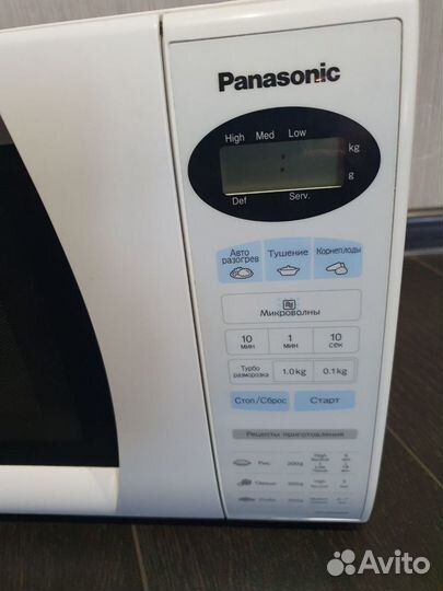 Свч микроволновая печь panasonic