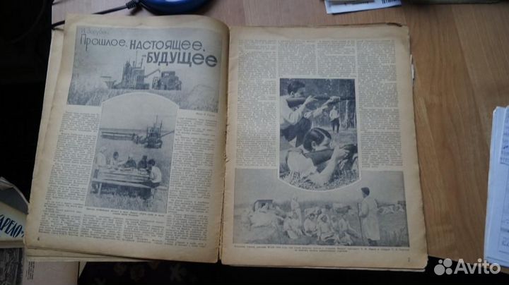 Журнал Огонек. 1940г. № 7-8. М. правда. 1941г. Пер