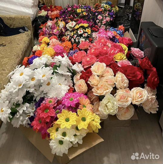 Искусственные цветы оптом