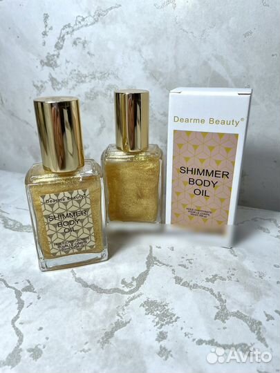 Масло с шиммером, эффект мерцания 50 мл