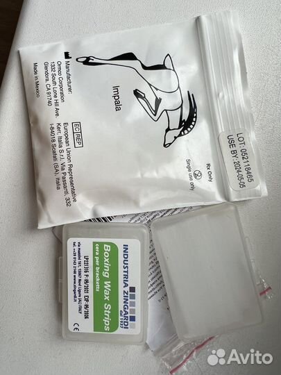 Воск и резиночки для брекетов