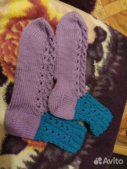 Красивые носочки для мамочек и дочек