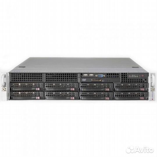 SuperMicro CSE-825TQC-R1K03LPB Black 2U SC825tqс L