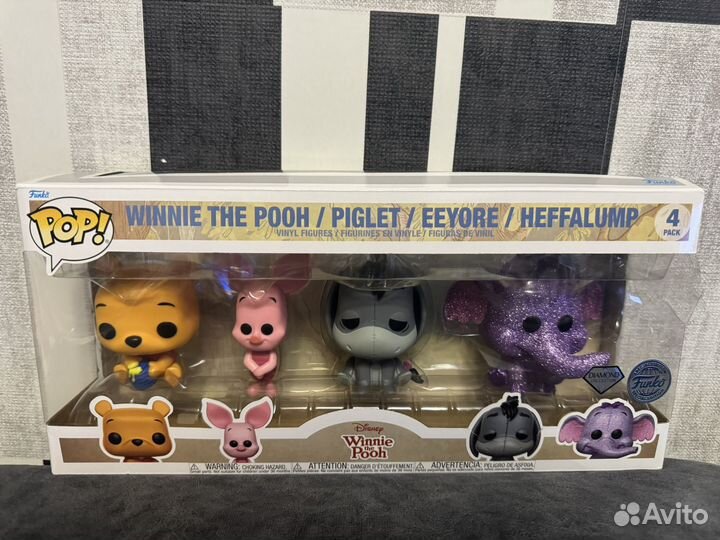 Funko pop 4 пак Винни Пух