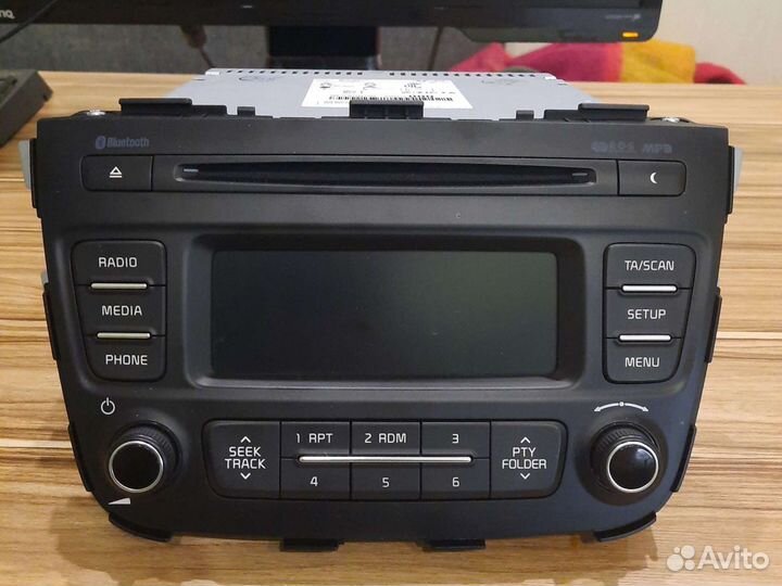 Штатное головное устройство kia sorento 2 xm fl