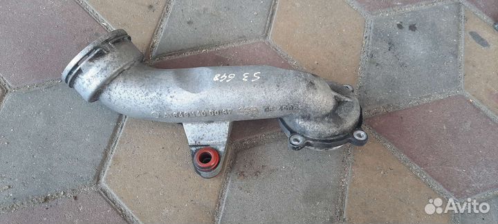 Патрубок турбины mercedes w220 3.2 cdi om648