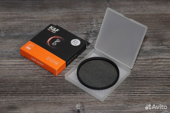 Светофильтр K&F Concept HMC CPL C-Series 82mm
