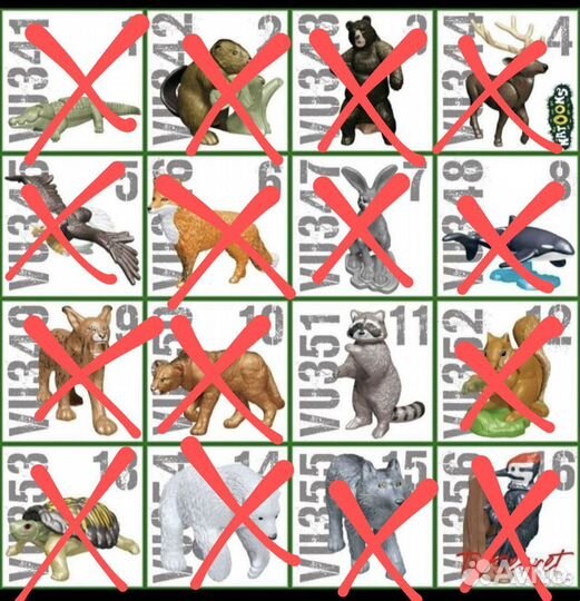 Киндер натунс Kinder Natoons обмен и продажа