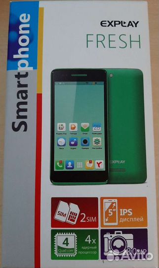 Телефон Explay Fresh