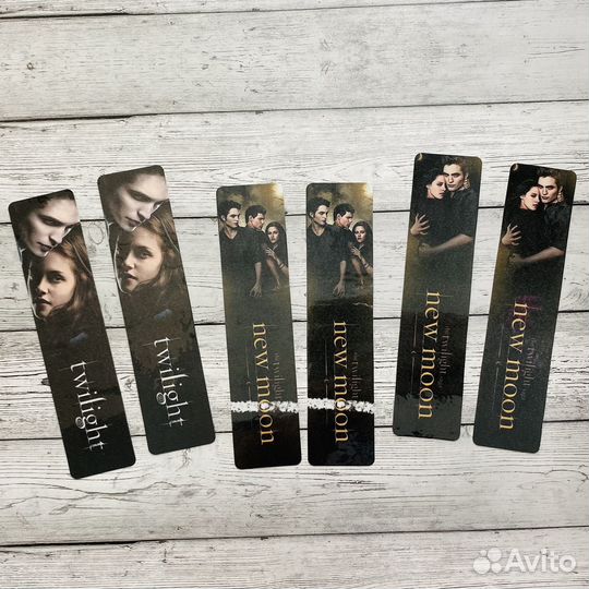 Закладки для книг в ассортименте.Сумерки,Поттер