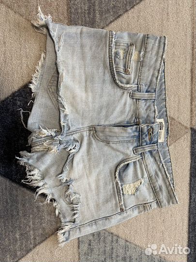 Джинсовые шорты zara