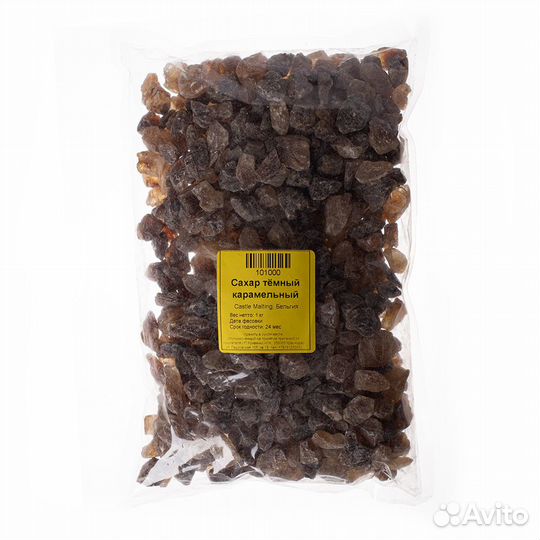 Сахар тёмный карамельный (Belgian), 1 кг